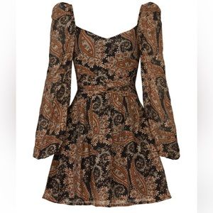 MinkPink Paisley paradise mini dress